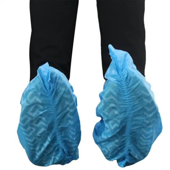 PE 비 길쌈된 처분할 수 있는 방수 플라스틱 신발 덮개 지원 L/CT/TD/P